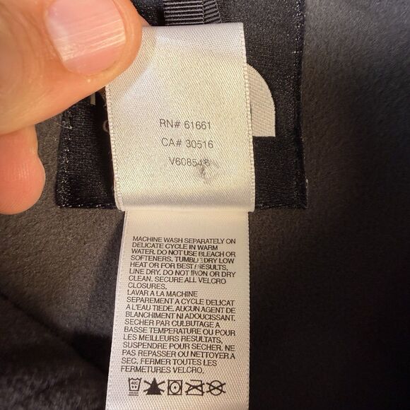 The North Face Jacket Men’s Size Large Blue Full Zip Pockets Vintage - Picture 7 of 8